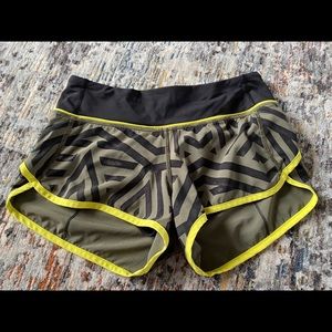 Lululemon speed shorts size 2
